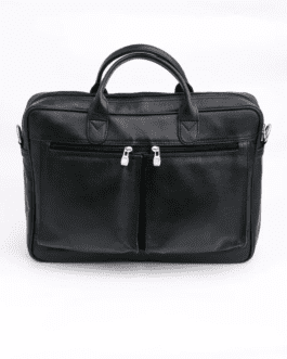 The Ultimate Leather Breifcase Bag-Black