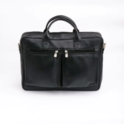 The Ultimate Leather Breifcase Bag-Black