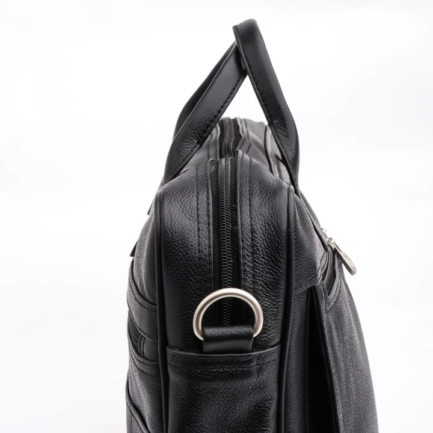 The Ultimate Leather Breifcase Bag-Black - Image 2