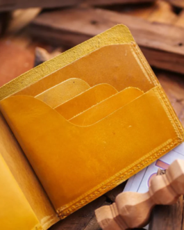 The Vault Vintage Leather Wallet-Arch-Wood Brown