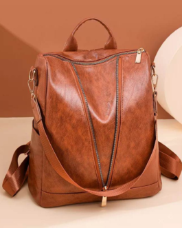 Visco Leather Backpack