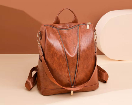 Visco Leather Backpack