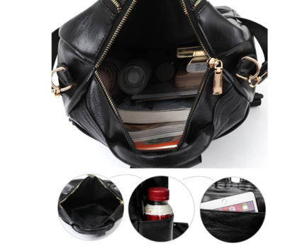 Visco Leather Backpack - Image 2