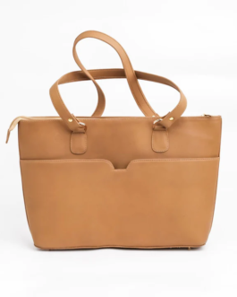 Boss Lady Pure Milano Leather Womens Tote Bag-