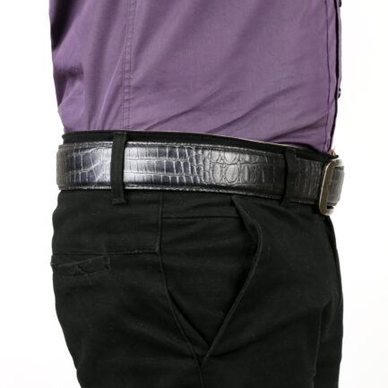 Alligator Belt-Black - Image 2