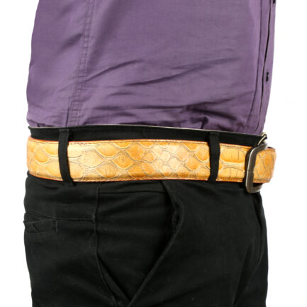 Alligator Belt - Camel - Image 4