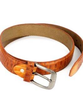 Alligator Belt-Brown