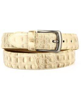 Alligator Belt – Creamy