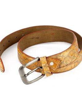 Alligator Belt – Camel