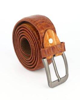 Alligator Belt-Brown