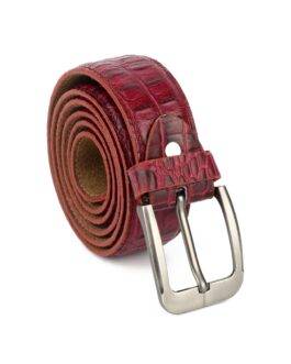 Alligator Belt-Red