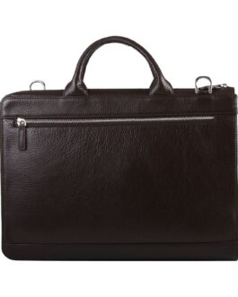 Leather laptop Bag-Brown