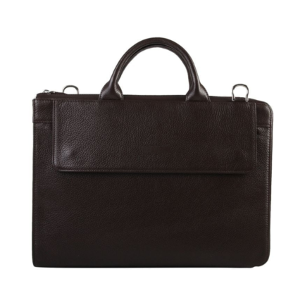 Leather laptop Bag-Brown