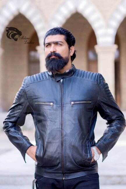 Bergamo leather jacket