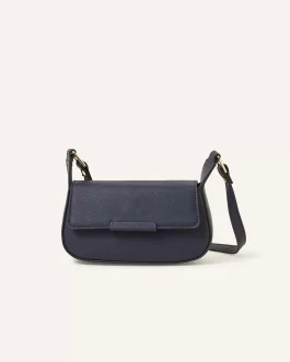 SMALL SADDLE CROSS-BODY BAG BLUE