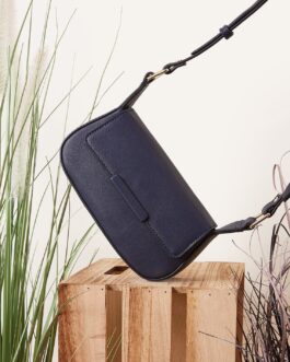 SMALL SADDLE CROSS-BODY BAG BLUE