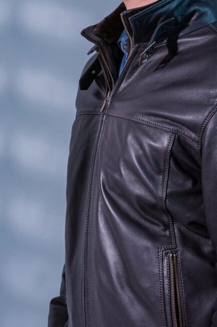 Aviator Jacket Black - Image 4