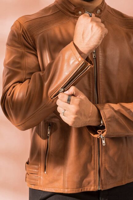 Lycra Jacket Tan - Image 3