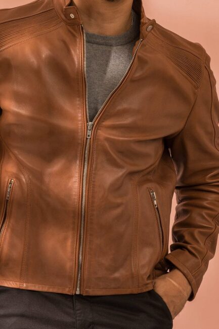 Lycra Jacket Tan - Image 2